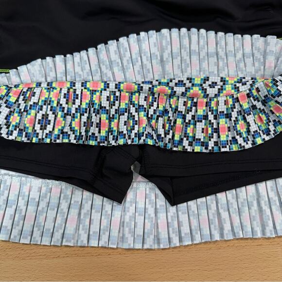 Lucky In Love Pleated Ruffle Skirt - Picture 5 of 7